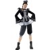 Halloween Evil Clown Costume Circus Resurrection Thrilling Cosplay