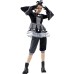 Halloween Evil Clown Costume Circus Resurrection Thrilling Cosplay