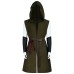 Renaissance Vest Medieval Knight Pirate Costume Cosplay Outfit