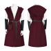 Renaissance Medieval Vest Knight Battle Sleeveless Vest for Halloween Cosplay