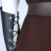 Renaissance Medieval Vest Knight Battle Sleeveless Vest for Halloween Cosplay