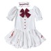 Halloween Gothic style bloody doll stage performance costume Lolita maid costume