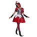 Halloween Horror Clown Cosplay Costume Ghostly Terror Festival Party Stage Performance Outfit