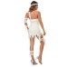 Halloween Cosplay Mummy Bandage Monster Costume Set for Women Stage Performance Outfit