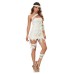 Halloween Cosplay Mummy Bandage Monster Costume Set for Women Stage Performance Outfit
