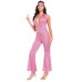 Halloween Cosplay Costume Hip-Hop Performance Outfit Masquerade Party Clothing Hippie Party Wear Retro Halloween Costume