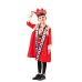 Halloween Children's Costume Boy Poker Kingdom Red King Outfit Set Cosplay Performance Costume
