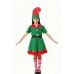 Halloween Costume Christmas Girl Green Elf Cosplay Costume Kindergarten Stage Performance Costume Ready Stock