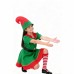 Halloween Costume Christmas Girl Green Elf Cosplay Costume Kindergarten Stage Performance Costume Ready Stock