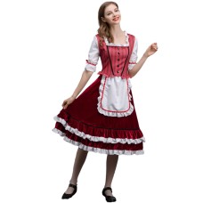 Farm maid costume maid costume Little Red Riding Hood role-playing Farm maid costume maid costume Little Red Riding Hood role-playing