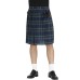 Men's Plaid Skirt M-XL, Scottish Festival Kilt, Checkered Pleated Skirt for Men, Stage Performance Half Skirt