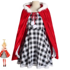 Christmas Genie Cindy cosplay costume for children and adults Christmas costumes
