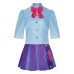 Halloween Rainbow Pony Twilight Sparkling Cosplay Stage Performance Dress