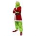 Christmas Costume Cosplay Clothes Grinch Santa Claus The Grinch Party Performance Costume