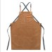 Cowboy Thick Canvas Apron Work Clothes Printing
