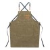 Cowboy Thick Canvas Apron Work Clothes Printing