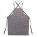 Cowboy Thick Canvas Apron Work Clothes Printing