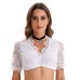 French Style Beer Festival Short Sleeve Printed Costume for Stage Performance French Style Beer Festival Short Sleeve Printed Costume for Stage Performance