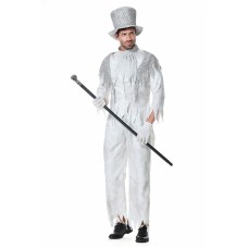 Halloween Magician Costume Cosplay Mad Hatter Circus Party Stage Performance Outfit
