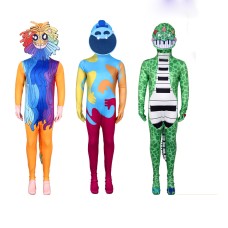 Halloween Cosplay Costume Boba's Game Time Monster Cosplay Outfit Women's Cross-border Stage Performance Costume Halloween Cosplay Costume Boba's Game Time Monster Cosplay Outfit Women's Cross-border Stage Performance Costume