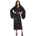 Halloween Gothic Dark Devil Wings Witch Costume Cosplay Wizard Performance Outfit