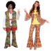 Hippie Costume for Men and Women Retro Party Outfit for HalloweenDance Performance Stage Wear
