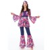Hippie Costume for Men and Women Retro Party Outfit for HalloweenDance Performance Stage Wear