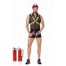 Halloween Men's Costume Funny Party Cartoon Anime Mario Outfit Pipe Man Costume Firefighter Suit