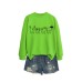 Fun Women's Teeth Christmas Round Neck Hoodie Undercover