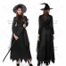 Halloween Black Devil Costume Christmas Witch Costume Vampire Cosplay Uniform Party Performance Dress Size Options