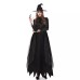 Halloween Black Devil Costume Christmas Witch Costume Vampire Cosplay Uniform Party Performance Dress Size Options