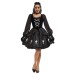 Halloween Adult Costume Gothic Style Ghost Bride Outfit Dark Black Devil Costume Witch Costume Vampire Cross