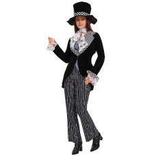 Circus Magician Cosplay Halloween Cartoon Costume Alice in Wonderland Mad Hatter Hat Man Costume Mad Hatter Outfit Circus Magician Cosplay Halloween Cartoon Costume Alice in Wonderland Mad Hatter Hat Man Costume Mad Hatter Outfit