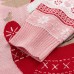 Children's Christmas cartoon reindeer knit sweater