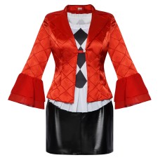 Halloween Joker 2 Movie Cosplay Costume Harley Quinn Cosplay Stage Performance Outfit