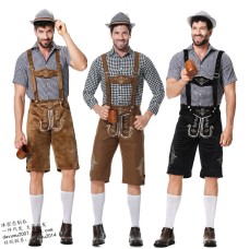Bavarian Traditional Adult Men's Beer Festival Costume Party Outfit
