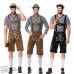 Bavarian Traditional Adult Men's Beer Festival Costume Party Outfit