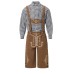 Bavarian Traditional Adult Men's Beer Festival Costume Party Outfit