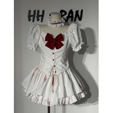Halloween Costume Adult Horror Bloody Doll Gothic Zombie Outfit Women's Zombie Costume Halloween Costume Adult Horror Bloody Doll Gothic Zombie Outfit Women's Zombie Costume