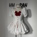 Halloween Costume Adult Horror Bloody Doll Gothic Zombie Outfit Women's Zombie Costume