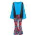 Country Singer Cosplay Hip-hop Style Ethnic Costume Couple Outfit