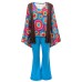Country Singer Cosplay Hip-hop Style Ethnic Costume Couple Outfit