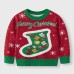 Children's Christmas Socks Red Sweater Baby Undercover Knitted Sweater Children's Christmas Socks Red Sweater Baby Undercover Knitted Sweater