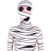 Halloween mummy cosplay costume with straps, terrifying and funny role-playing stage performance costumes