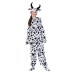 Halloween Party Performance Costume for Women, Cute Cow Animal Outfit, Adult Female Dancer Costume