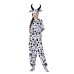 Halloween Party Performance Costume for Women, Cute Cow Animal Outfit, Adult Female Dancer Costume