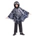 Children's Hooded Spider Cape Cute Design Halloween Costume Outfit for Boys and Girls Party Performance Wear