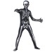 Children's Halloween Skeleton Skeleton Tight Clothes Carnival Party Makeup Ball Cosplay Costume