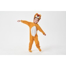 Zhumilian Parent-Child Halloween Party Costume Animal Performance Wear Adult and Kids Playful Lion