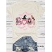Printed short sleeved Halloween